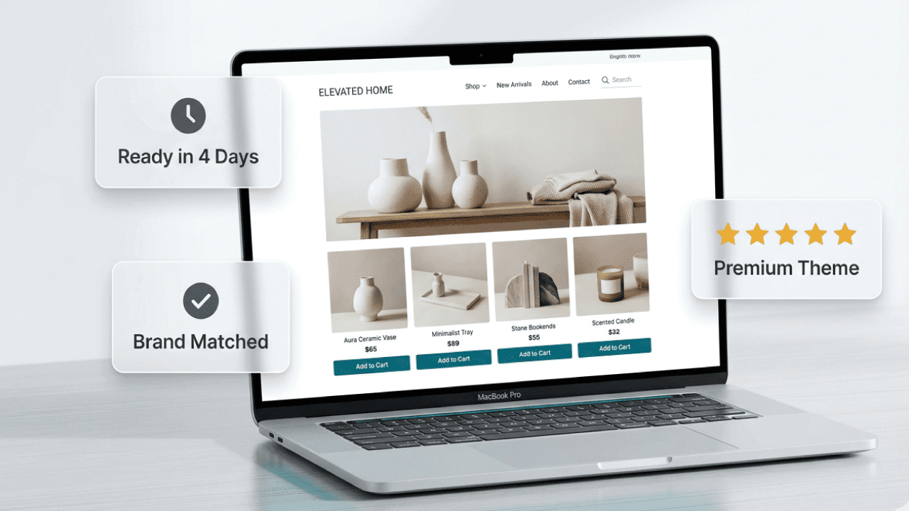 Shopify Store Setup with a Premium Theme